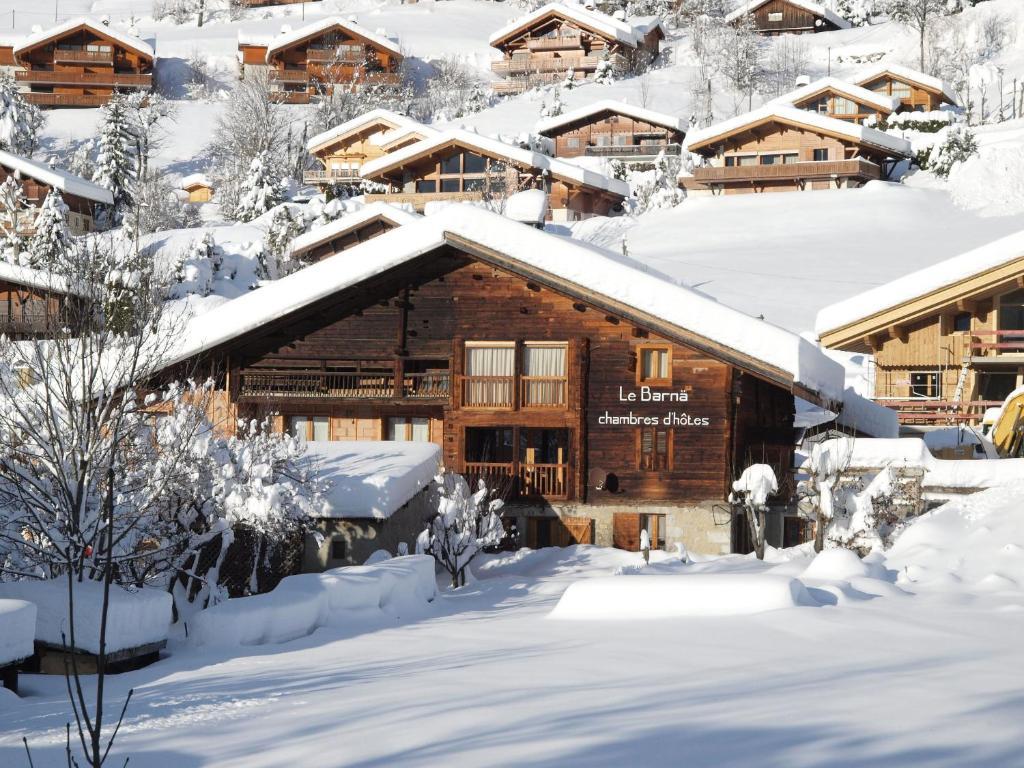 Chambres D'Hotes Le Barna La Clusaz Rom bilde